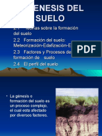 Génesis Del Suelo