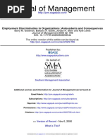 Goldman Et Al. - 2016 - Employment Discrimination in Organizations Antece