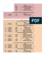 Horarios de clases de Analisis Matematico II, Teoria Contable, Historia Ec. y Social Argentina, Estadistica, Macroeconomia y mas