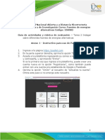 Anexo 1. Instructivo para El Uso de Padlet - Tarea 2 - Indagar Sobre Diferentes Fuentes de Energías Alternativas PDF