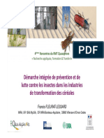 HACCP Et IPM Usine Transfo Céréales - INRA - Nuisibles