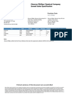 Chevron Phillips Chemical Company Issued Sales Specification