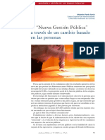 El Reto de La Nueva Gestion Publica