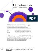 COVID-19 and Anosmia:: A Review Based On Up-To-Date Knowledge