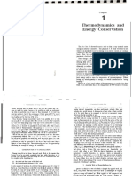 Thermodynamics and Energy Conservation: - S Y, Ve y in