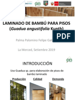 3.1. PISOS LAMINADOS DE BAMBU Felipe Palma