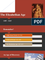 The Elizabethan Age