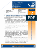 Modul 2 (Pengenalan Pasar Dan Peluang Pemasaran) PDF