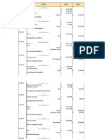 Fecha Detalle Debe Haber