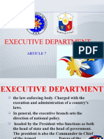 Executive Department