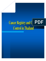 Cancer Registry and Cancer Thailand