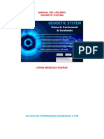 Manual Geodetic System PDF