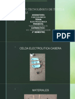 Celda Electrolitica