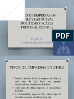 Tipos de Empresas en Chile y Las Nuevas
