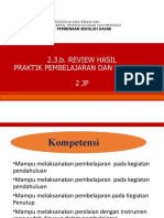 2.3 Ab PPT 2.3.b Review Praktik Pembelajaran Dan Penilaian