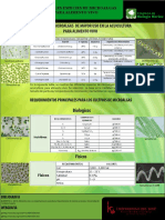 Especies de Microalgas de Mayor Uso para Alimento Vivo