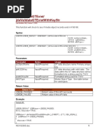 Jdevalidategtexist/ Jdevalidategtexistwithkeystr: Syntax