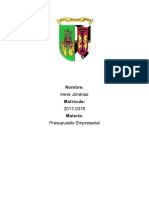 Presupuesto Empresarial