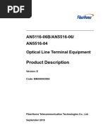 AN5116-06B AN5516-06 AN5516-04 Optical Line Terminal Equipment Product Description (Version E)