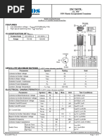 Features: Elektronische Bauelemente 2A, 50V P Plastic Encapsulated Transistor