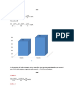 Tabulacion de Las Variables y Sus Analisis