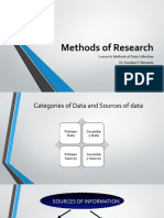 Methods of Research-lession 6