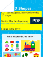 LG: Identify & describe common 2D shapes