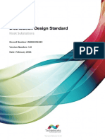 Distribution Design Standard Kiosk Substation PDF