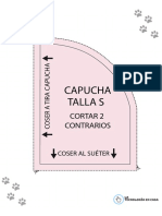 Patrón Capucha Sueter Talla S PDF