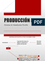 Producción Iii: Sistemas de Manufactura Flexible
