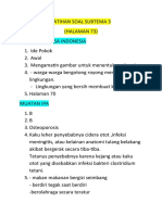 LATIHAN SOAL SUBTEMA 3 Kelas 5