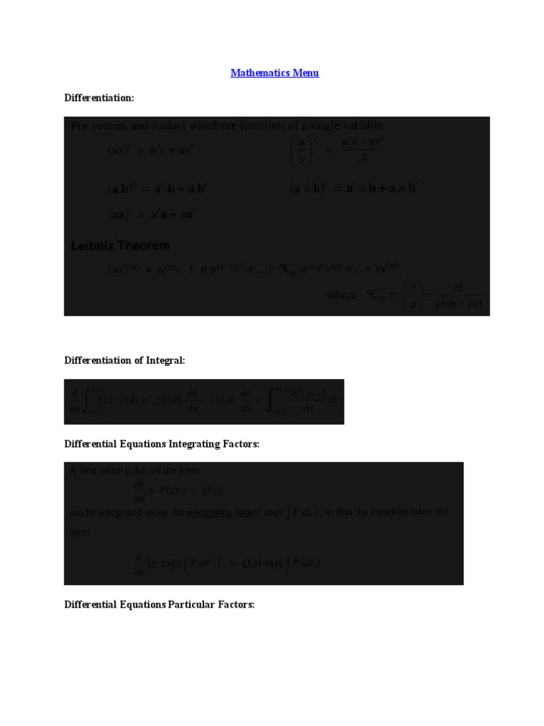 Comprehensive Mathematics Resources Guide | PDF | Teaching Methods ...