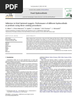 Food Hydrocolloids: A. Albert, I. Perez-Munuera, A. Quiles, A. Salvador, S.M. Fiszman, I. Hernando