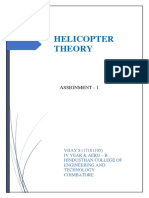 Helicopter Theory Assignment - I