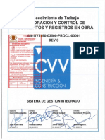 4501775190-03500-Procl-00001 - 0 Elaboracion y Control de Documentos y Registros en Obra PDF