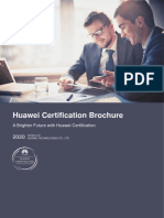 Huawei Certification Brochure V3.0_20200730 Version