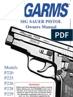 Sig Sauer Pistol Owners Manual