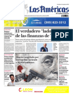 DIARIO LAS AMÉRICAS Edición Semanal Del 2 Al 8 de Octubre de 2020