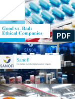 Ethical Pharma: Sanofi vs GSK