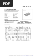 Ka2915 1 Chip For B/W Tvs