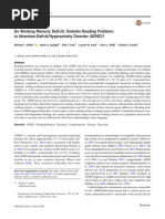 Do Working Memory Deficits Underlie Reading Problems in Attention-Deficit/Hyperactivity Disorder (ADHD) ?