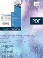 Le Invitamos A Participar en El Diplomado de Actualización en Normas Internaciones y Fiscal Tanto Plenas Como para Pymes