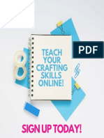 Teach Craft Skills Online PDF