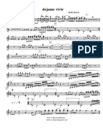 DEJAME VIVIR - Violin II PDF