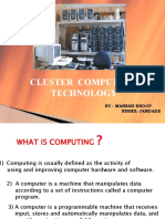 Cluster Computing Technology: By: Mahesh Bhoop Nikhil Jamdade