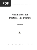 PhD Ordinances 27 July 2019