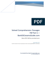 BankSSCexamsGuide ComSolved Comprehension Passag