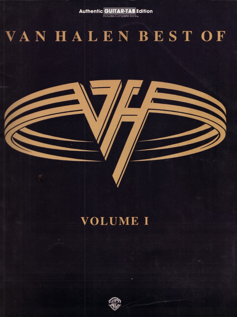Van Halen 全曲 ギタータブ Complete 英語版 書込なし 美品 Guitar Tab Book Van Halen The Best of Vol1 PDF | PDF
