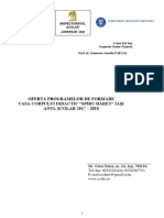 Oferta Programelor de Formare PDF