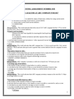 Accounting Ratios Analysis at ABC Company